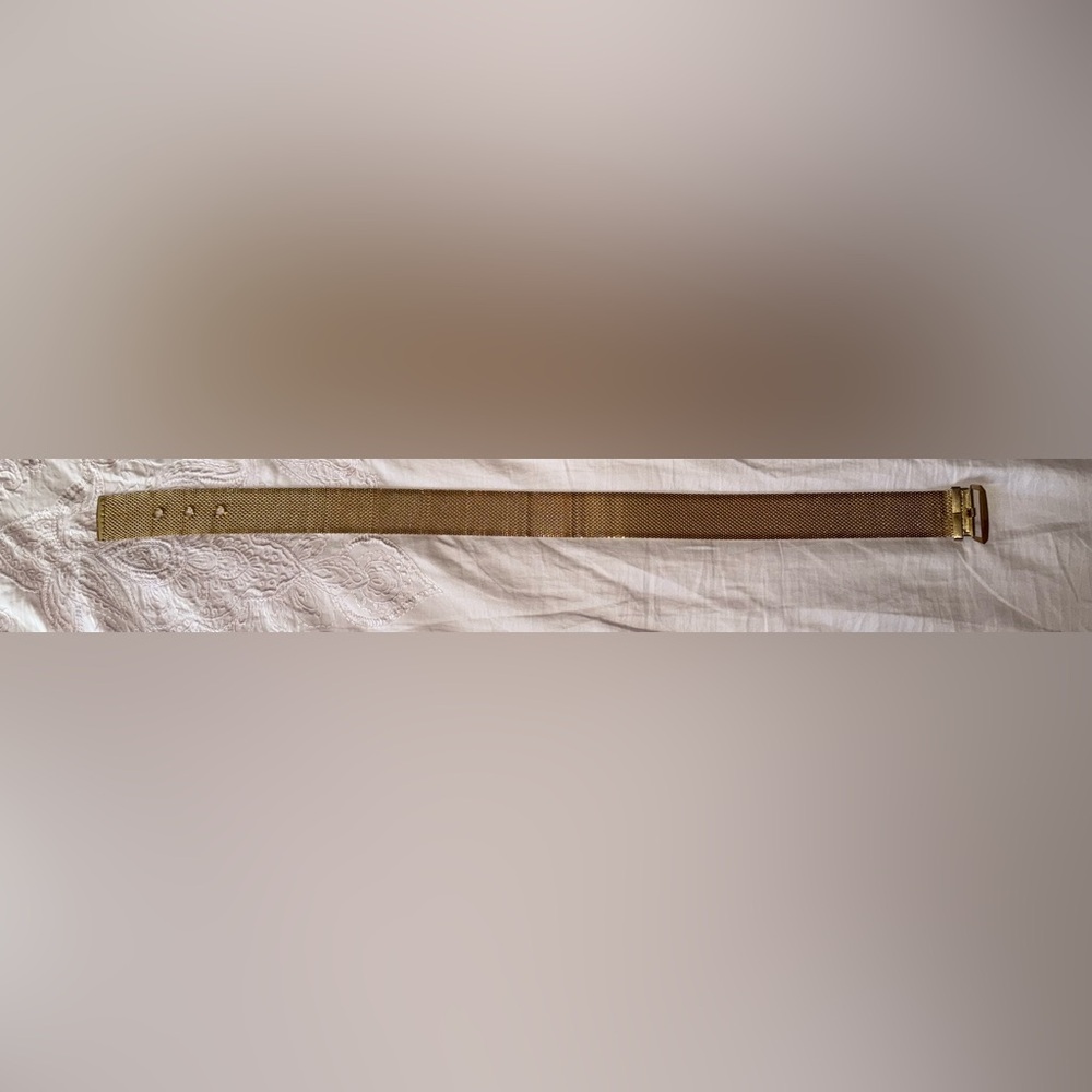 VTG Gold Tone Chain Link Style Belt